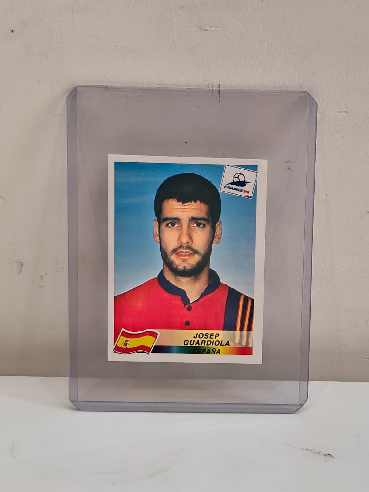 World Cup 1998 Josep Guardiola Spain Panini Football Sticker
