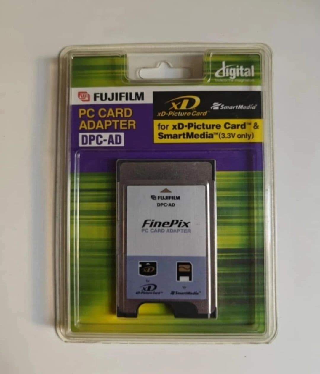 Fujifilm PC Card Adapter DPC-AD for XD Picture Card & SmartMedia