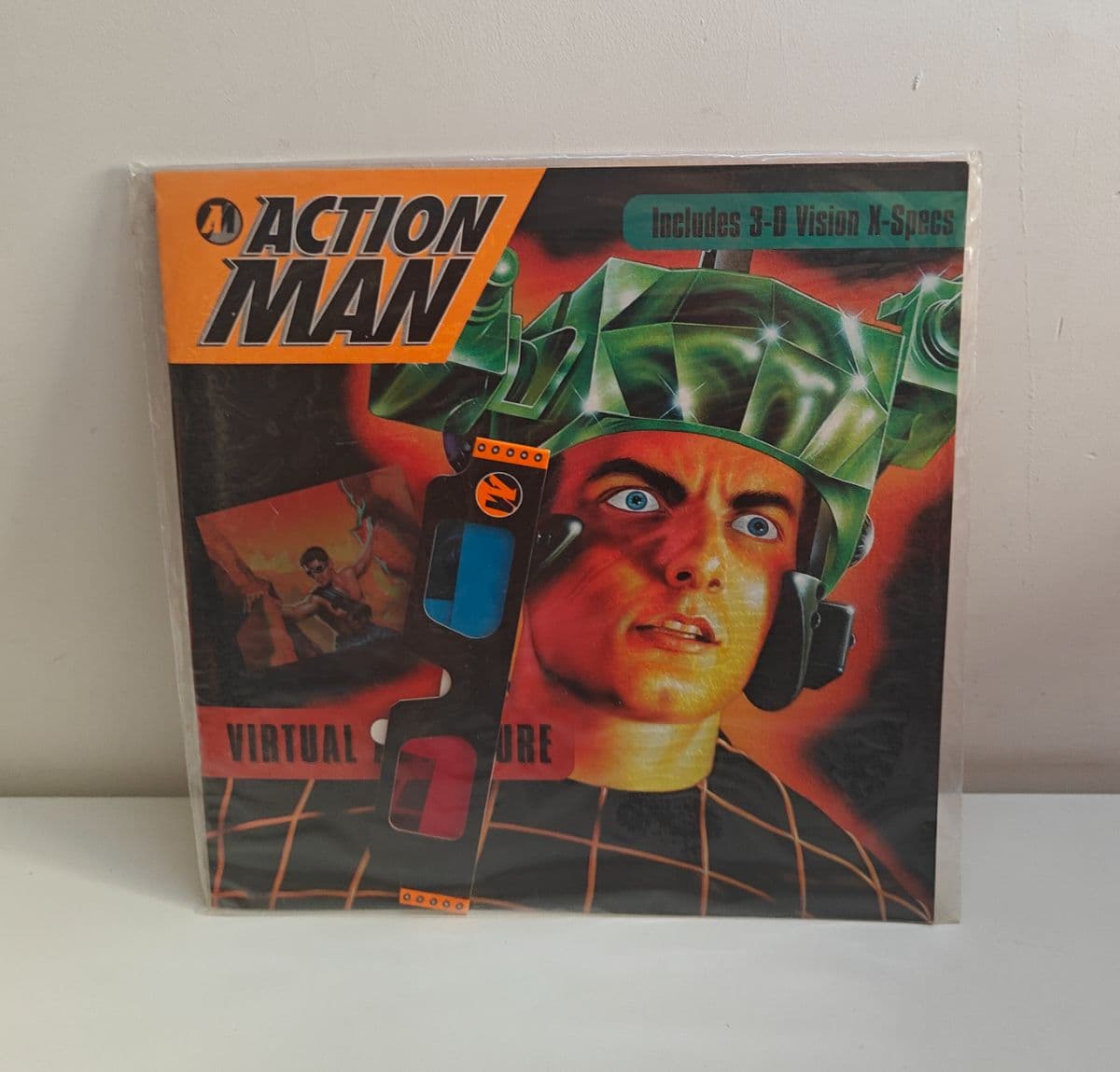 Vintage Action Man Virtual Adventure 3D Book 1997 Mammoth SEALED UNOPENED Retro