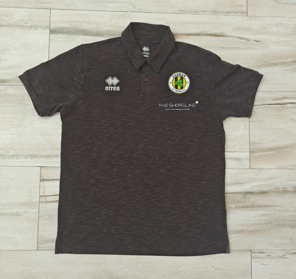 Erreà Żabbar St. Patrick FC Official Polo Shirt - Size Medium (Great Condition)