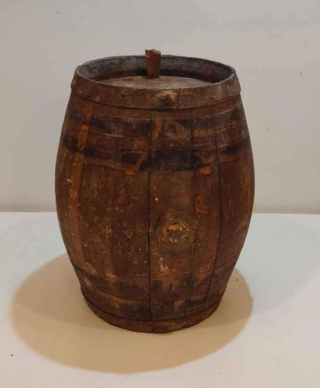Old Wooden Keg / Small 9 inch Barrel