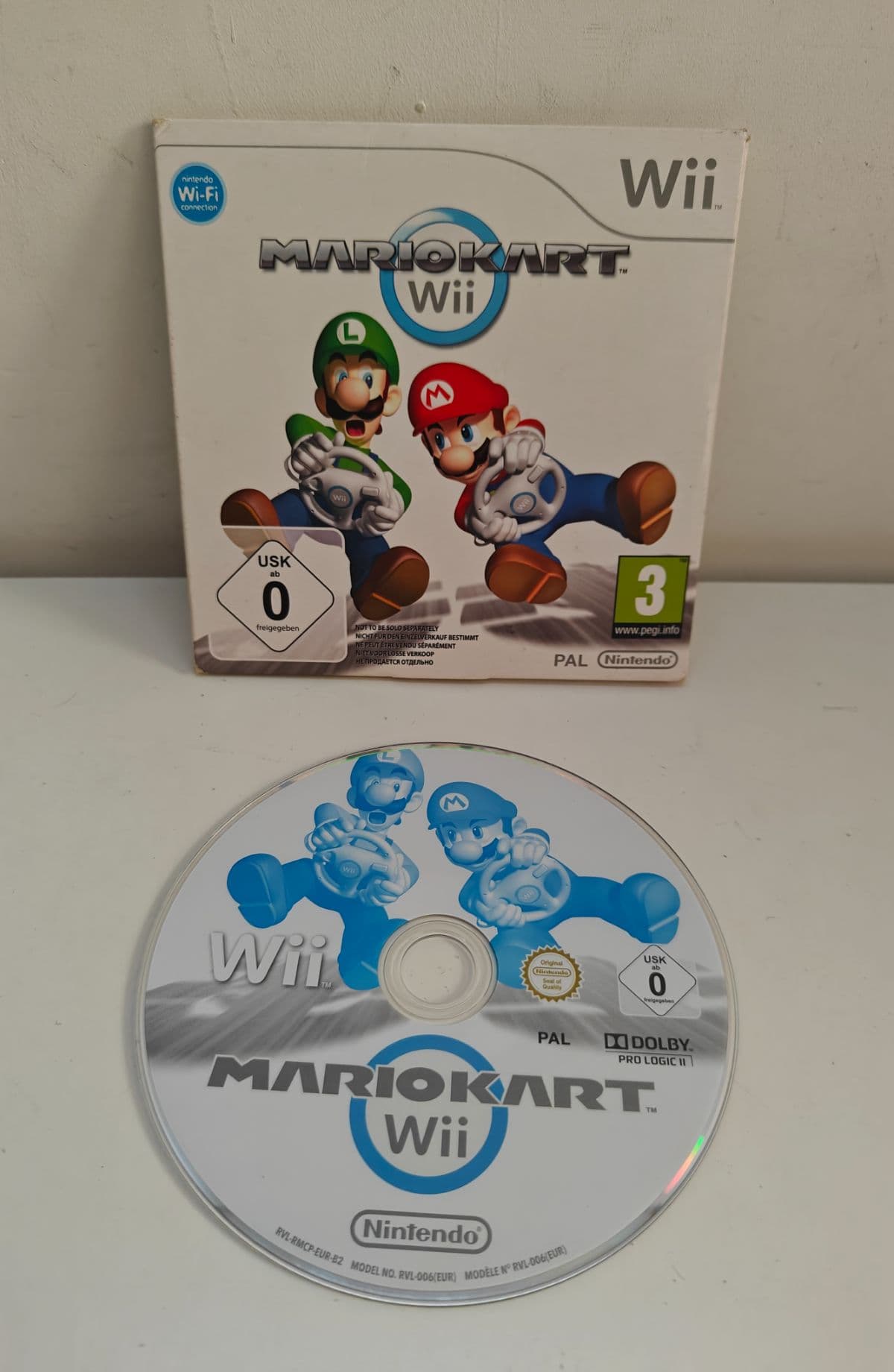 Mario Kart Wii – Original Nintendo Wii Game (Cardboard Sleeve Edition) PAL