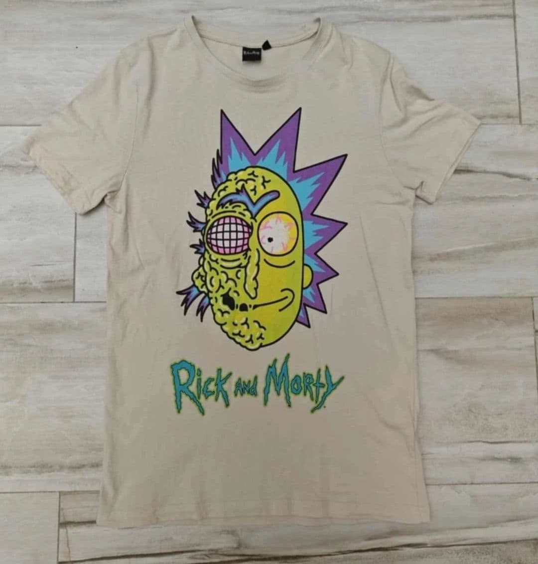 Ricky and Morty Shirt Adult Swim Size Small 100% Cotton