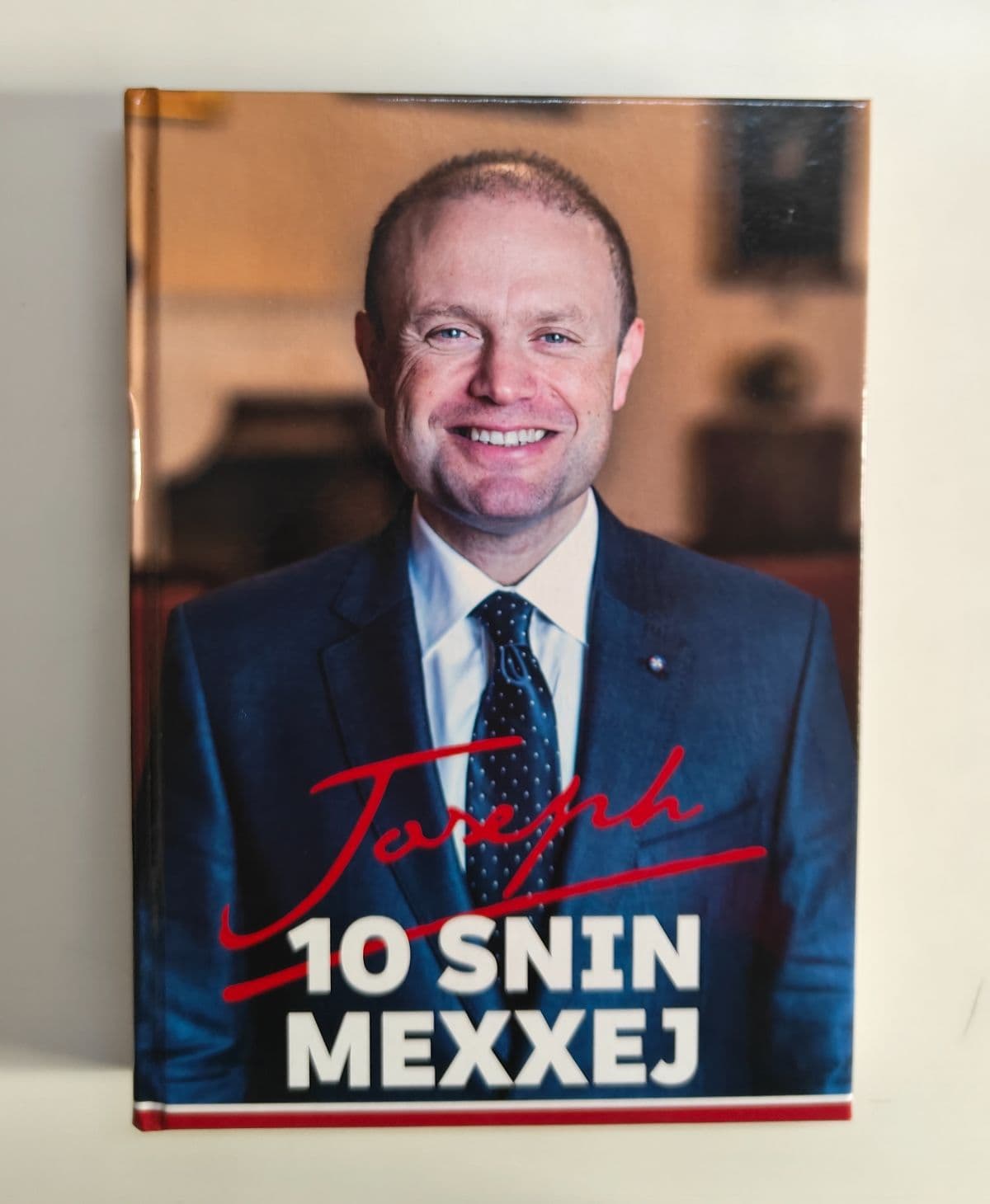 Joseph - 10 Snin Mexxej Hard Cover Book Joseph Muscat