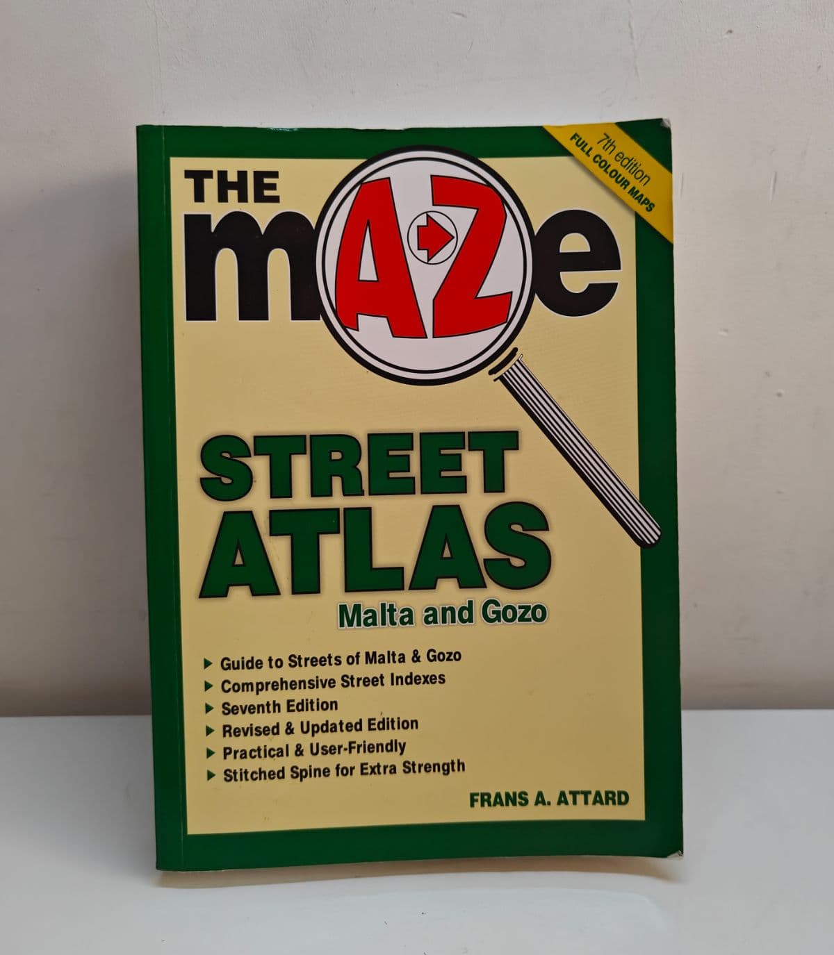 7th Edition of "The Maze Street Atlas - Malta and Gozo