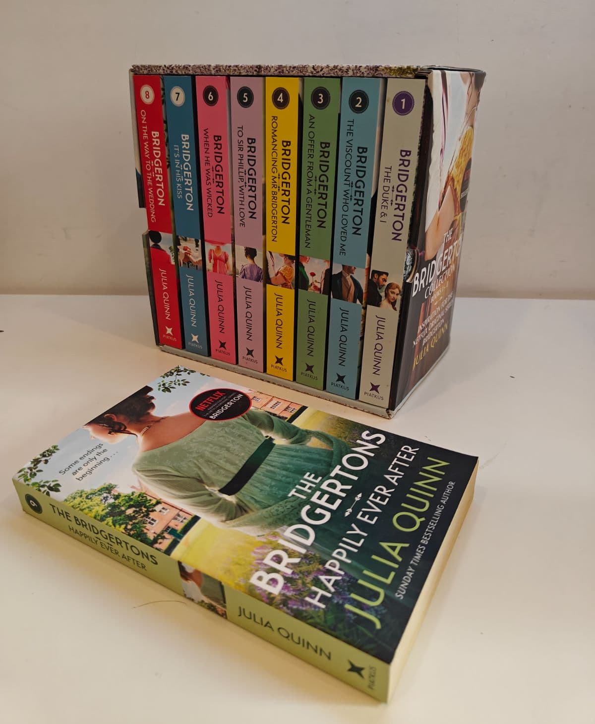 Complete Bridgerton Book Series Box Set (Books 1-9) - New Condition