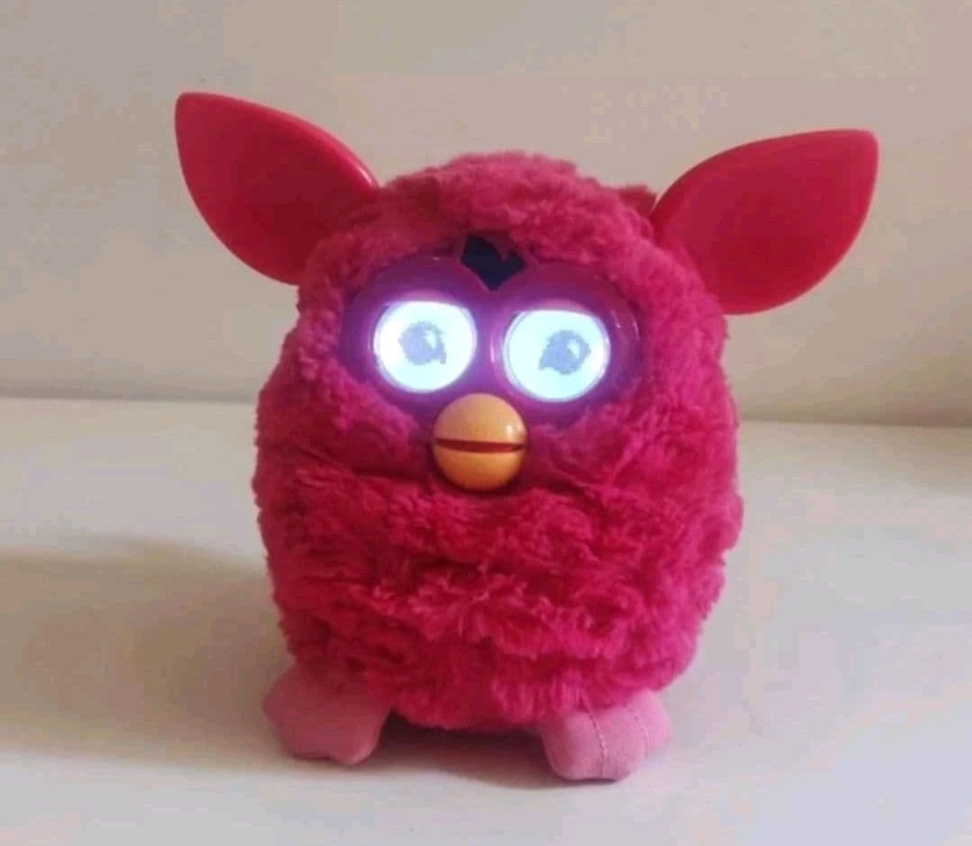 2012 Hasbro Furby Boom Hot Pink Interactive Toy (No Sound)