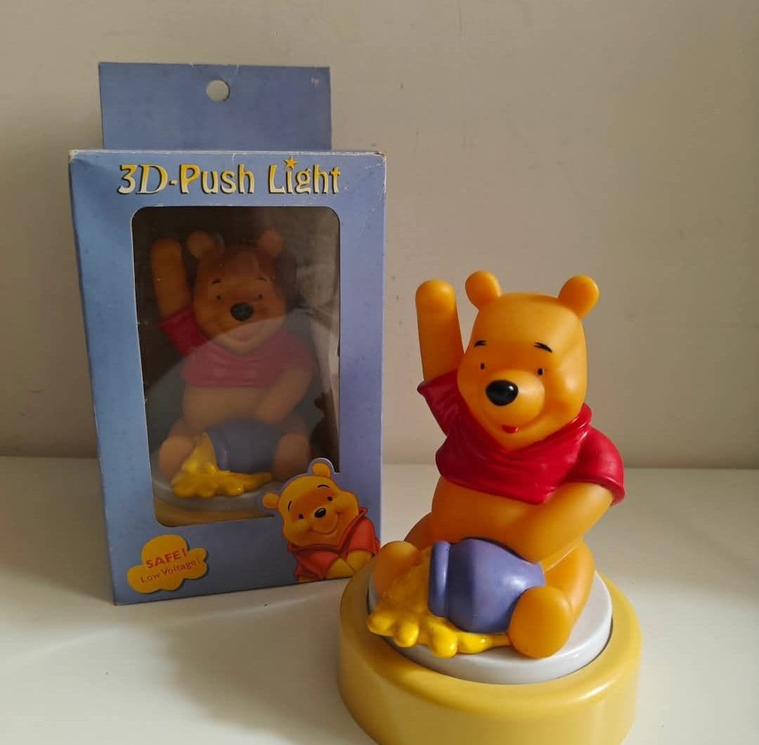 Disney Winnie the Pooh 3D Push Light