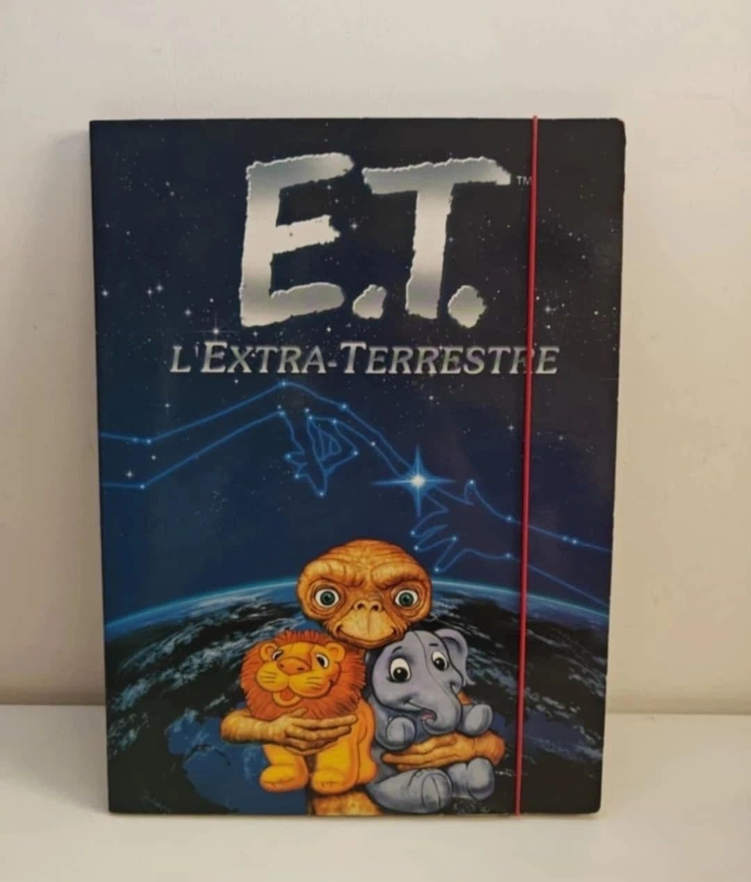 Vintage E.T The Extra Terrestrial Cardboard Box File A4 Paper Holder