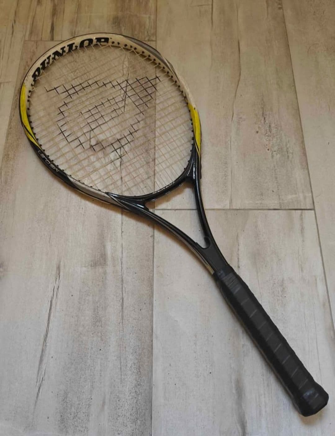 Dunlop M 5.0 27inch Tennis Racket + New Hand Grip