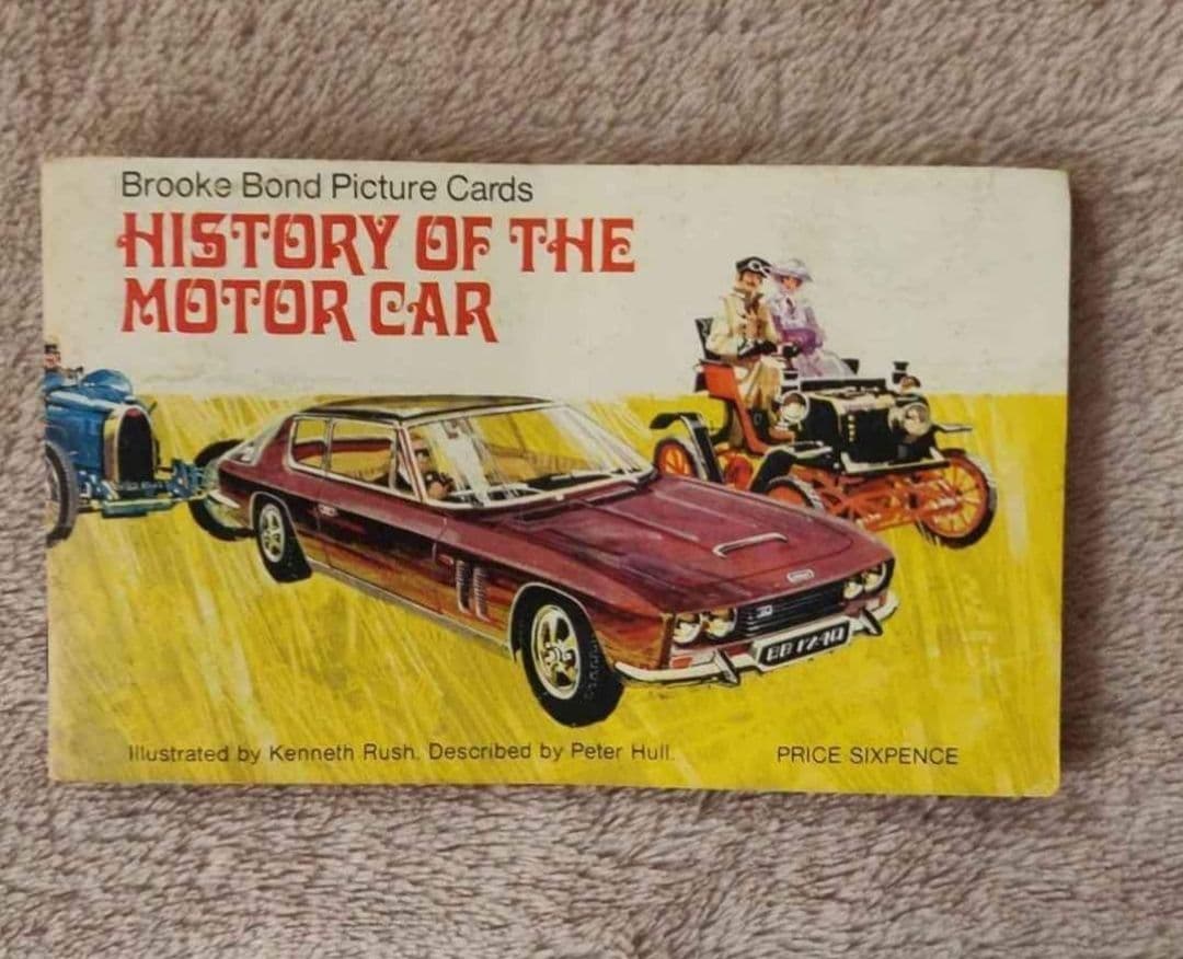 Brooke Bond Picture Cards - History of the Motor Car (Complete)