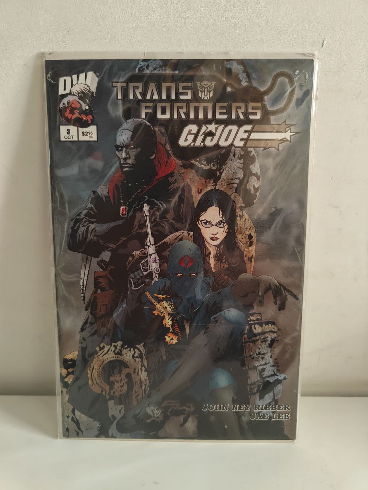 Transformers / G.I. Joe #3 (2003) Dreamwave Comics - Jae Lee Cover
