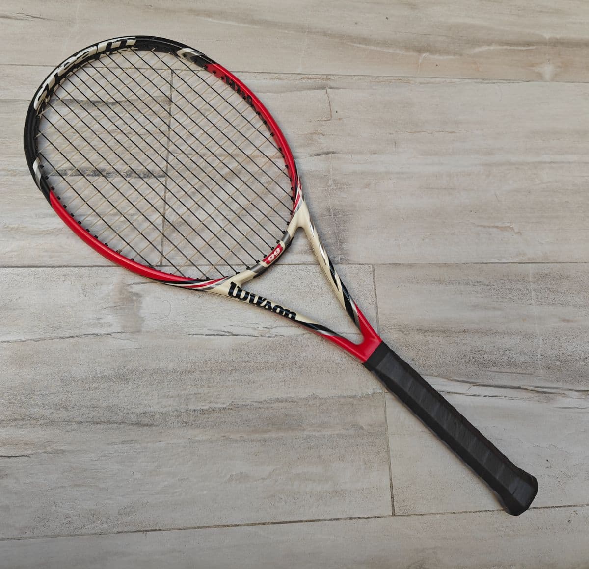 Wilson Steam 99 Tennis Racket – 27 inch (Grip Size L2 - 4 1/4 inches)