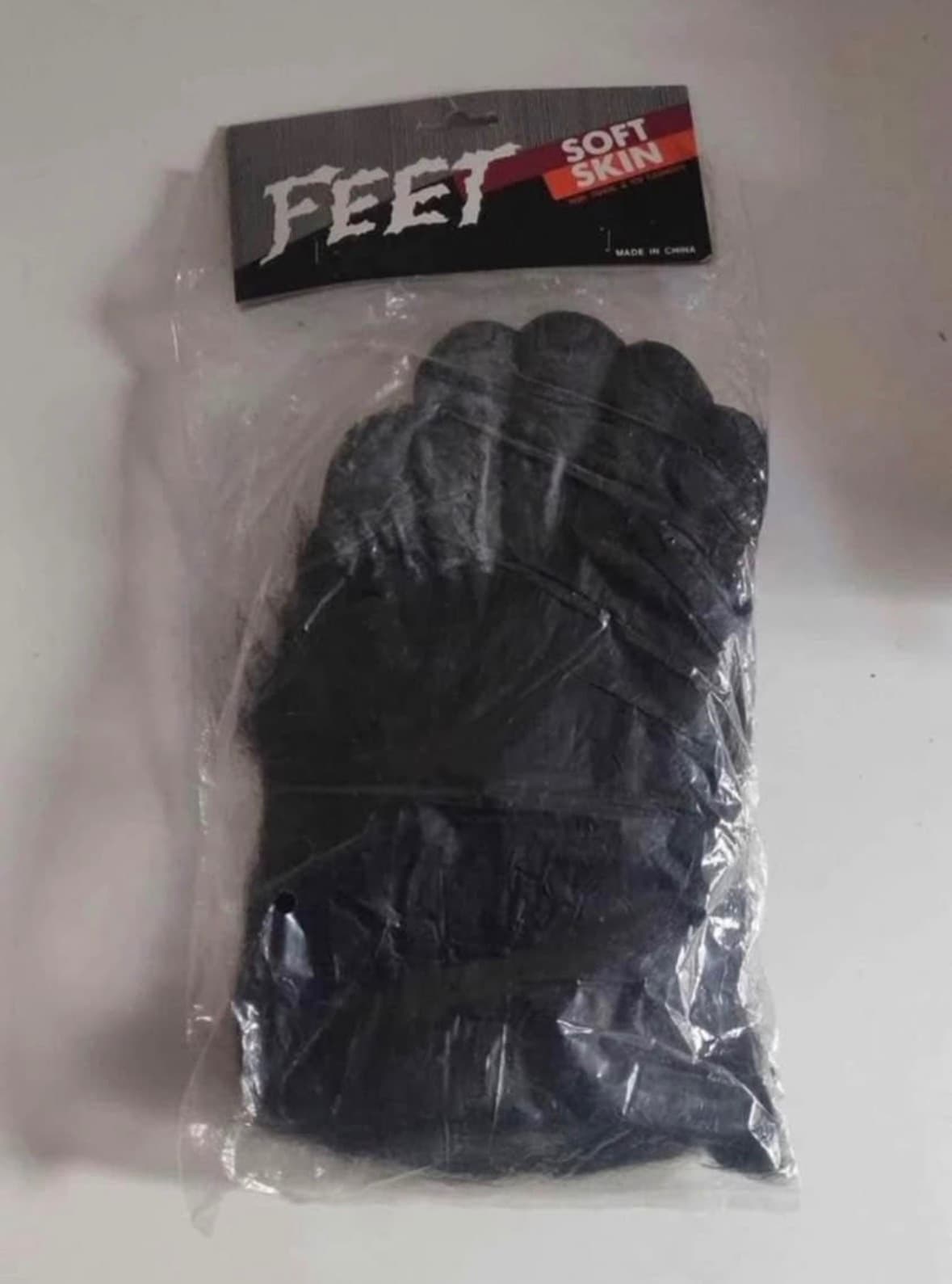 Halloween Gorilla Feet Rubber and Fur for Adults